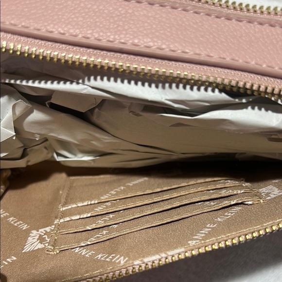 Anne Klein Pink Crossbody Bag - Picture 3 of 7